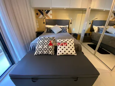 Flat com 1 Quarto para alugar, 26m² no Indianópolis, São Paulo