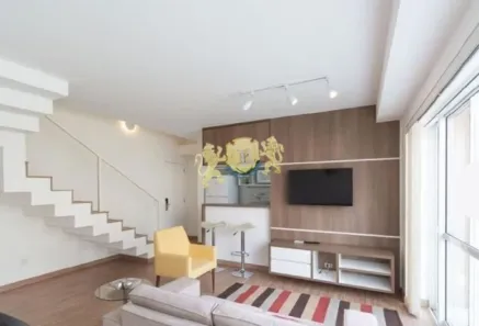 Flat com 1 Quarto para alugar, 84m² no Vila Gertrudes, São Paulo