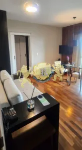 Flat com 1 Quarto para alugar, 47m² no Brooklin Paulista, São Paulo