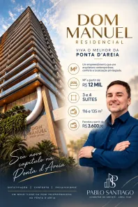 Apartamento com 3 Quartos à venda, 116m² no Ponta D'Areia, São Luís