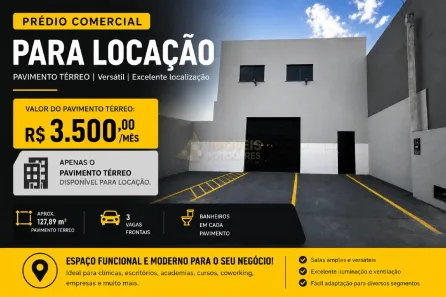 Prédio Comercial para alugar, 128m² no Pitimbu, Natal
