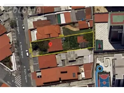 Lote/Terreno à venda, 430m² no Santa Terezinha, Santo André