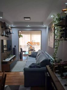 Apartamento com 2 Quartos à venda, 60m² no Jardim Flor da Montanha, Guarulhos