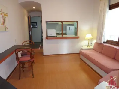 Flat com 1 Quarto para alugar, 42m² no Jardim Paulista, São Paulo