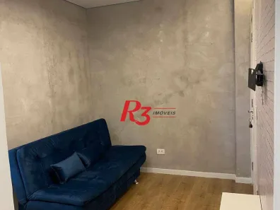 Apartamento com 1 Quarto para alugar, 40m² no Gonzaga, Santos