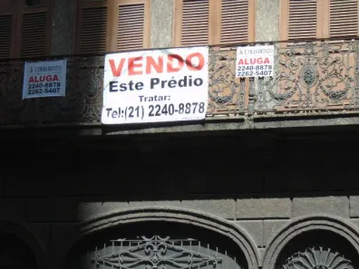 Prédio Comercial à venda, 447m² no Centro, Rio de Janeiro