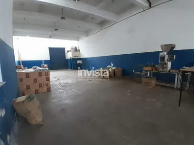 Galpão/Depósito/Armazém com 1 Quarto para alugar, 270m² no Centro, Santos