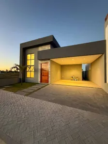 Casa de Condomínio com 3 Quartos à venda, 120m² no Zona de Expansão (Olhos D'Agua), Barra dos Coqueiros