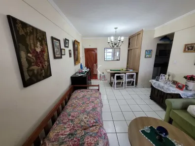 Apartamento com 1 Quarto para alugar, 55m² no Guilhermina, Praia Grande