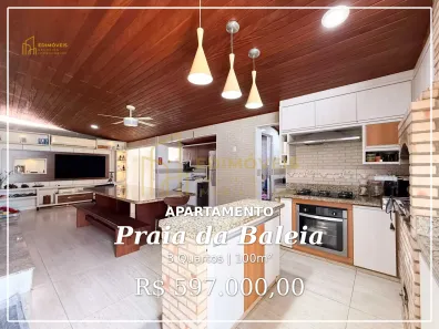 Apartamento com 3 Quartos à venda, 100m² no Praia da Baleia, Serra