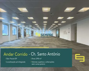 Sala Comercial para alugar, 598m² no Chácara Santo Antônio (Zona Sul), São Paulo
