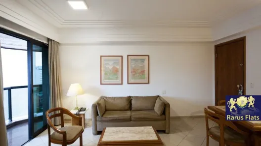 Flat com 1 Quarto para alugar, 40m² no Itaim Bibi, São Paulo