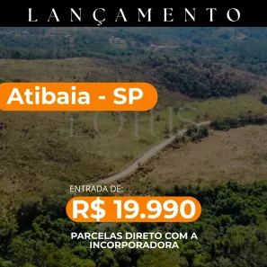 Lote/Terreno à venda, 600m² no Jardim Imperial, Atibaia