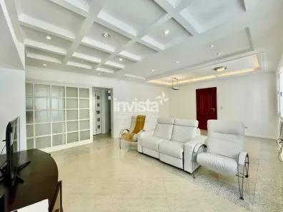 Apartamento com 3 Quartos à venda, 123m² no Gonzaga, Santos
