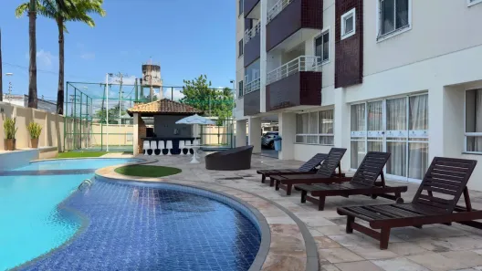 Apartamento com 3 Quartos para alugar, 78m² no Ellery, Fortaleza