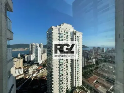 Apartamento com 1 Quarto para alugar, 50m² no Ponta da Praia, Santos