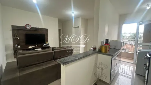 Apartamento com 2 Quartos à venda, 57m² no Jardim Santa Maria, Jacareí