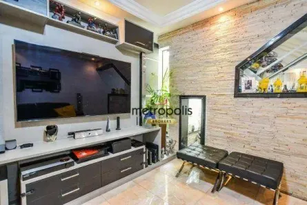 Sobrado com 4 Quartos à venda, 141m² no Parque Jaçatuba, Santo André