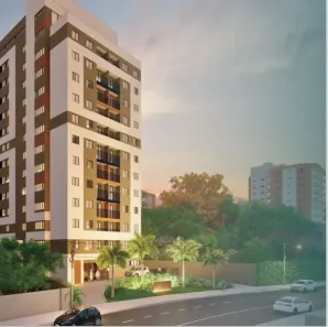Apartamento com 2 Quartos à venda, 37m² no Poço Rico, Juiz de Fora