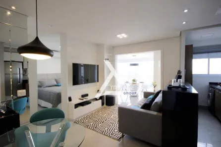 Apartamento com 1 Quarto para alugar, 56m² no Vila Nova Conceição, São Paulo