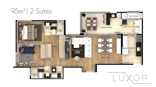 Apartamento com 2 Quartos à venda, 95m² no Itu Novo Centro, Itu