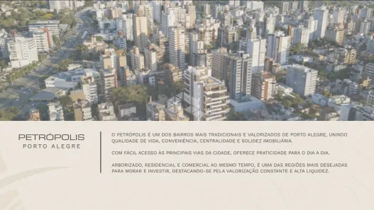 Apartamento com 1 Quarto à venda, 54m² no Petrópolis, Porto Alegre