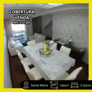 Cobertura com 3 Quartos à venda, 166m² no Santa Maria, São Caetano do Sul