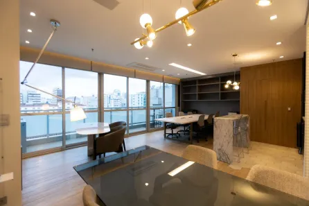 Sala Comercial para alugar, 52m² no Gonzaga, Santos