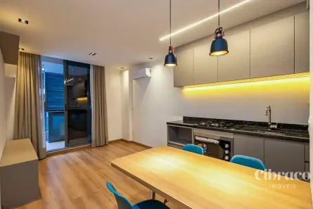 Apartamento com 1 Quarto para alugar, 46m² no Campina do Siqueira, Curitiba