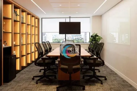Sala Comercial para alugar, 232m² no Vila Olímpia, São Paulo