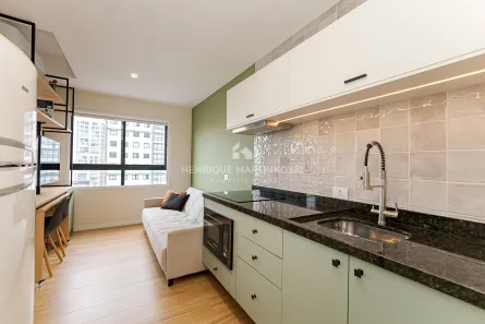 Apartamento à venda, 28m² no Centro, Curitiba