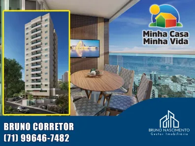 Apartamento com 2 Quartos à venda, 57m² no Rio Vermelho, Salvador