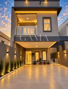 Casa de Condomínio com 3 Quartos para alugar, 137m² no Villas do Jaguari, Santana de Parnaíba