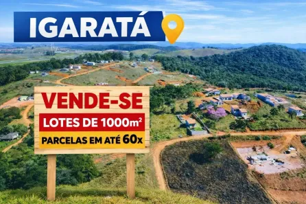 Lote/Terreno à venda, 1000m² no Centro, Igaratá