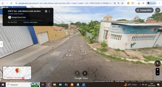 Lote/Terreno à venda, 823m² no Araés, Cuiabá