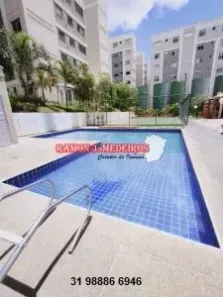 Apartamento com 2 Quartos à venda, 47m² no Palmital, Lagoa Santa