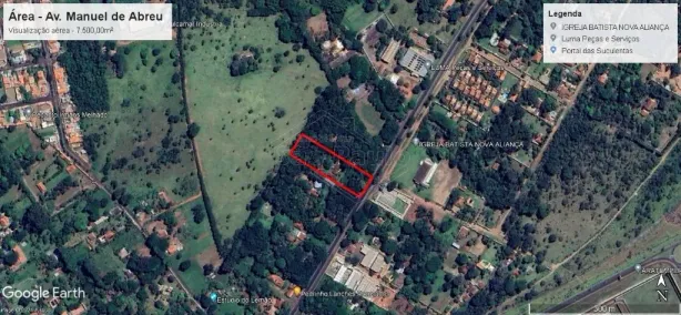 Lote/Terreno à venda, 7500m² no Vila Sedenho, Araraquara