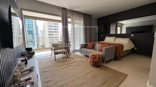 Apartamento com 1 Quarto para alugar, 61m² no Itaim Bibi, São Paulo