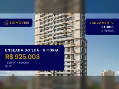 Apartamento com 1 Quarto à venda, 39m² no Enseada do Suá, Vitória