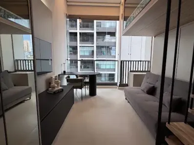 Apartamento com 1 Quarto para alugar, 26m² no Jardim das Acácias, São Paulo