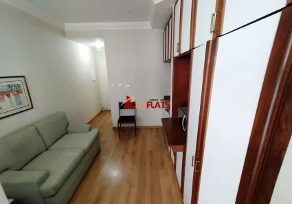 Flat com 1 Quarto para alugar, 33m² no Cerqueira César, São Paulo