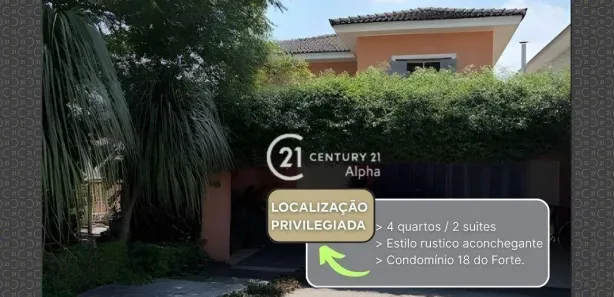 Casa de Condomínio com 4 Quartos à venda, 520m² no Alphaville, Santana de Parnaíba