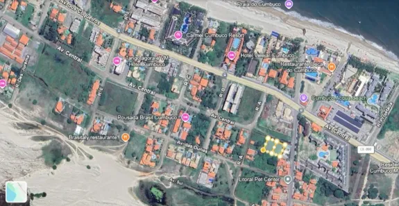 Lote/Terreno à venda, 1640m² no Cumbuco, Caucaia