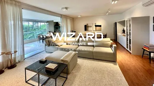 Apartamento com 3 Quartos para alugar, 185m² no Campo Belo, São Paulo