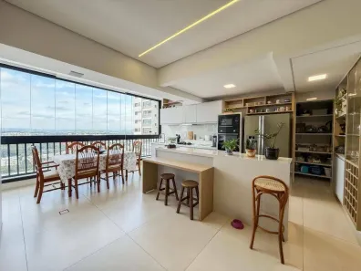Apartamento com 3 Quartos para venda ou aluguel, 123m² no Além Ponte, Sorocaba