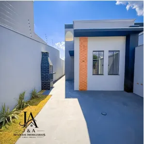 Casa com 2 Quartos à venda, 53m² no Jardim das Virtudes, Campo Grande