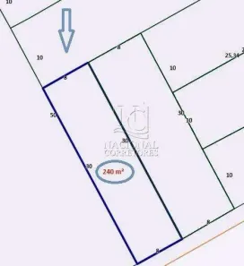 Lote/Terreno à venda, 240m² no Santa Maria, Santo André
