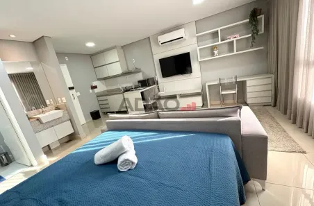 Flat com 1 Quarto à venda, 35m² no Setor Bueno, Goiânia