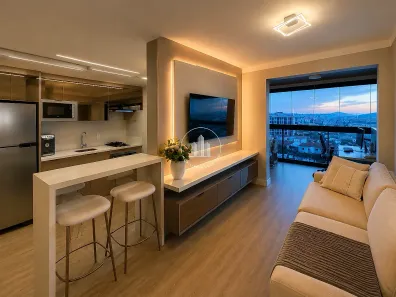 Apartamento com 1 Quarto à venda, 66m² no Barreiros, São José