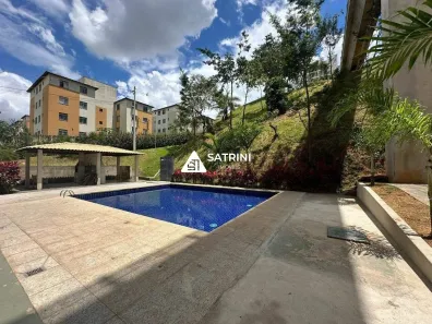 Apartamento com 2 Quartos para alugar, 43m² no São Benedito, Santa Luzia